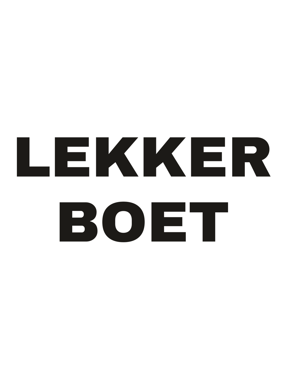 Lekker Boet print file