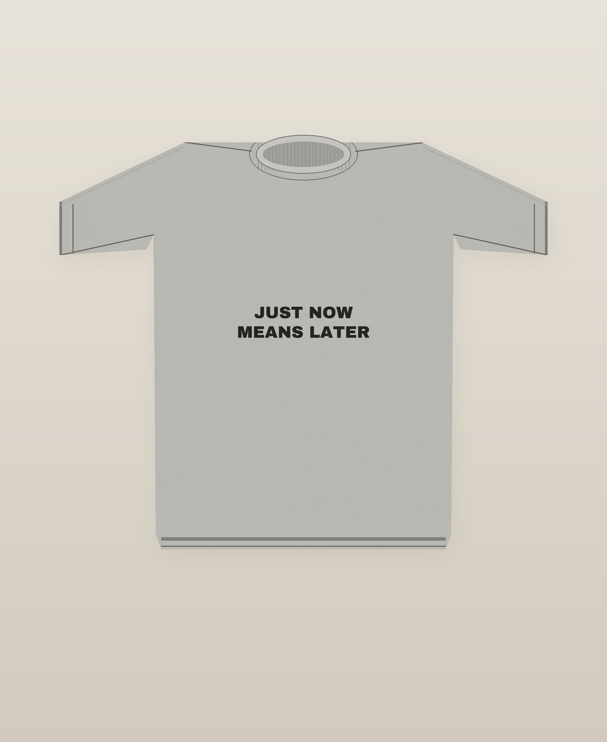 Just Now Means Later