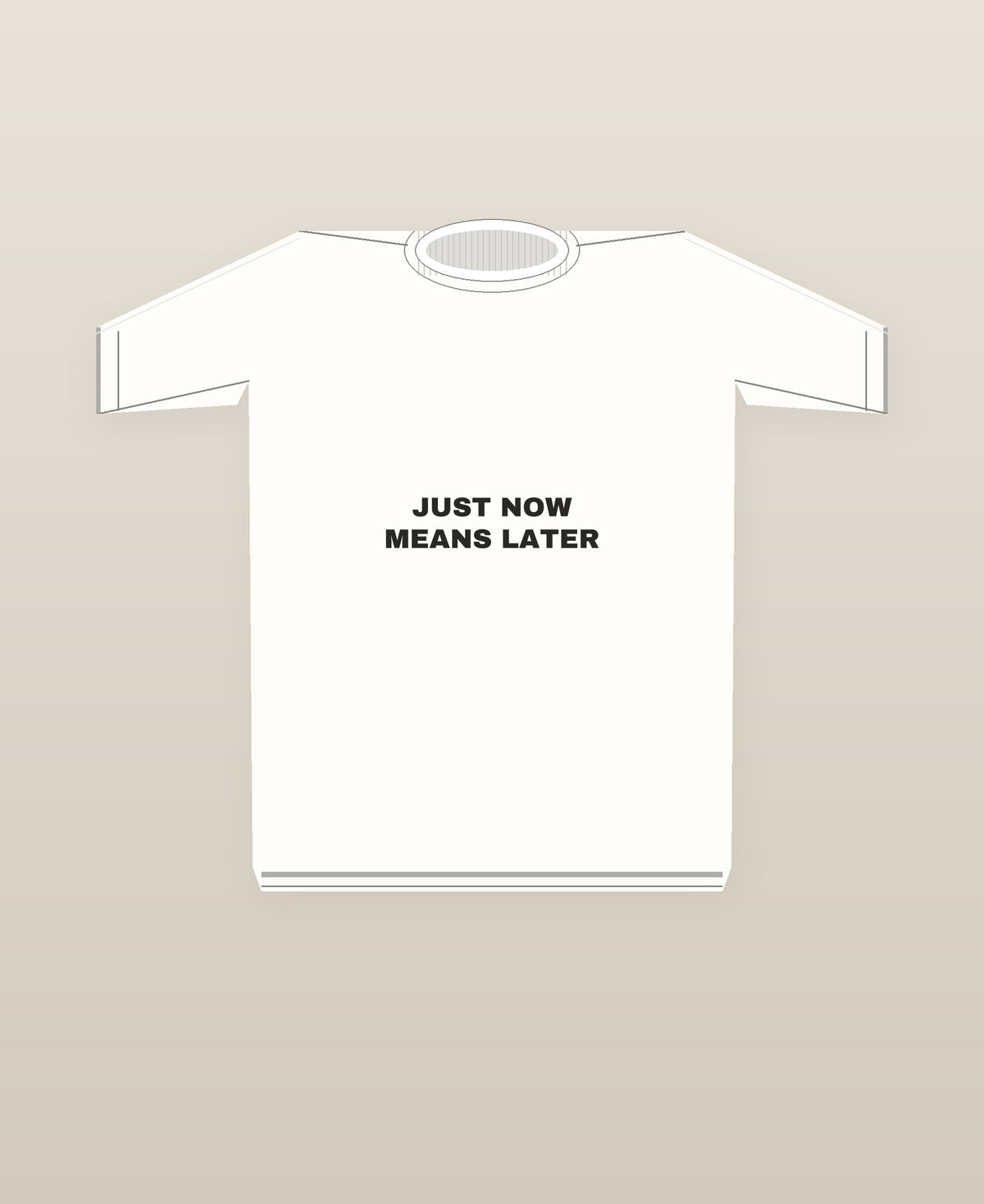 Just Now Means Later